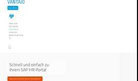 
							         HR Portal auf SAP-Basis von VANTAiO								  
							    