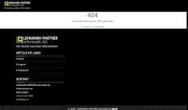
							         HR Portal | LEHMANN+PARTNER Informatik AG								  
							    