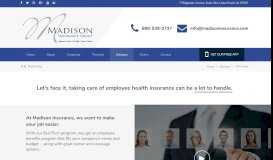 
							         HR Portal - Madison Insurance Group								  
							    