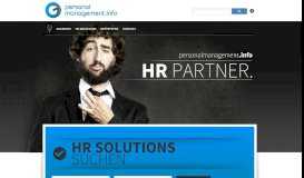 
							         HR-Portal - personalmanagement.info - personalmanagement.info								  
							    