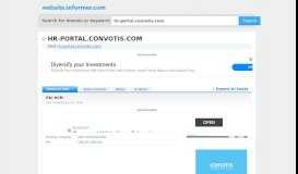 
							         hr-portal.convotis.com at WI. P&I HCM - Website Informer								  
							    