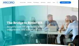 
							         HR Software | Arcoro HR								  
							    