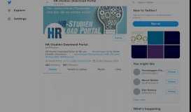 
							         HR-Studien Download Portal (@HRStudien) | Twitter								  
							    
