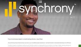 
							         HR - Synchrony University								  
							    