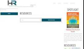 
							         HR Whitepaper, Video, Blog & Articles | HumanResources.Report								  
							    