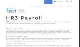 
							         HR3 PAYROLL - Crest Software Solutions								  
							    