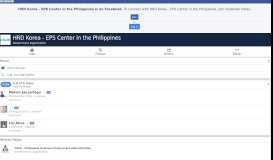 
							         HRD Korea - EPS Center in the Philippines - Home | Facebook								  
							    
