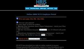 
							         HRIS NCTI | Welcome!								  
							    