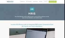 
							         HRIS | NEOGOV's Human Resource Information System								  
							    