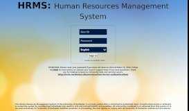 
							         HRMS: Human Resources Management System - University of ...								  
							    