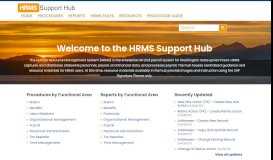 
							         HRMS Support Hub								  
							    