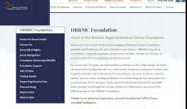 
							         HRRMC Foundation | Medical Center in Salida - Heart of the Rockies ...								  
							    