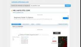 
							         hr.safelite.com at WI. Home Realm Discovery - Website Informer								  
							    