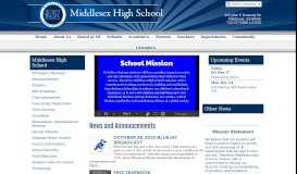 
							         HS - Middlesex School District								  
							    