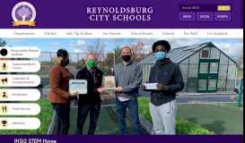 
							         (HS)2 STEM Home - Reynoldsburg City Schools								  
							    