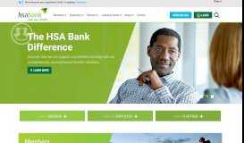 
							         HSA Bank: Health Savings Accounts - A Trusted Leader in ...								  
							    