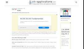 
							         HSBC Application, Jobs & Careers Online - Job-Applications.com								  
							    