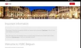 
							         HSBC Belgium								  
							    