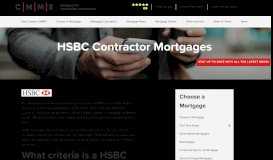 
							         HSBC Contractor Mortgages - CMME Mortgages								  
							    