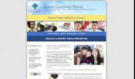 
							         HSCSN Online Learning								  
							    