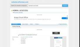 
							         hsmail.ucsd.edu at WI. Outlook Web App - Website Informer								  
							    