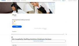 
							         HSS Hospitality Staffing Solutions Employee Reviews - Indeed								  
							    