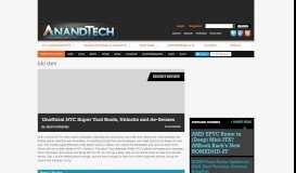 
							         htc dev - Latest Articles and Reviews on AnandTech								  
							    