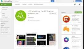 
							         HTC e-Learning für HTC Partner – Apps bei Google Play								  
							    