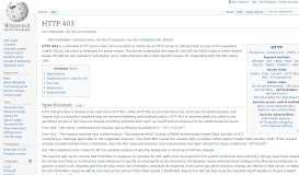 
							         HTTP 403 - Wikipedia								  
							    