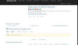 
							         Http ebiz ril portal Results For Websites Listing - SiteLinks.Info								  
							    