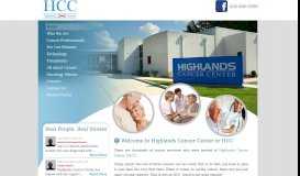 
							         http://highlandscancercenter.com | When second best just won't do ...								  
							    