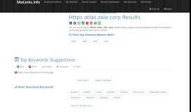 
							         Https atlas zale corp Results For Websites Listing - SiteLinks.Info								  
							    
