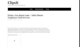 
							         https://ess.deere.com – John Deere Online Employee Self Service								  
							    