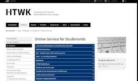 
							         HTWK Leipzig Online-Services								  
							    