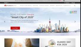 
							         Huawei Enterprise: Leading New ICT, The Road to Digital ...								  
							    