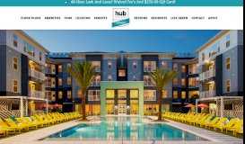 
							         Hub on Campus Orlando: Apartments in Orlando For Rent								  
							    