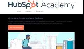 
							         HubSpot Academy - Homepage								  
							    