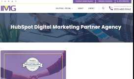 
							         HubSpot Agency Partner Pricing - IMG Digital Marketing Agency								  
							    