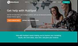 
							         HubSpot Services | Get Help with HubSpot | Certified Partner Agency								  
							    