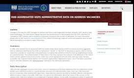 
							         HUD Aggregated USPS Administrative Data On Address Vacancies ...								  
							    