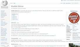 
							         Huddle House - Wikipedia								  
							    
