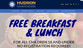 
							         Hudson City School District								  
							    