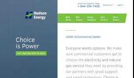 
							         Hudson Energy - Electricity, Natural Gas, and Green Energy Solutions ...								  
							    