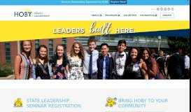 
							         Hugh O'Brian Youth Leadership								  
							    
