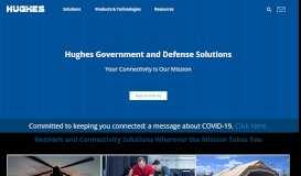 
							         Hughes Government | Satellite Broadband Solutions								  
							    