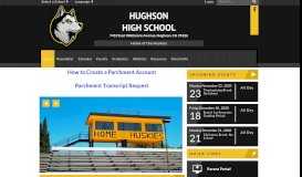 
							         Hughson High School: Home								  
							    
