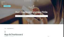 
							         Hum Dashboard and App FAQs | Hum by Verizon								  
							    