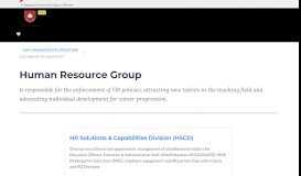 
							         Human Resource Group - MoE								  
							    