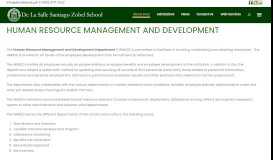 
							         Human Resource Management and ... - De La Salle Santiago Zobel								  
							    