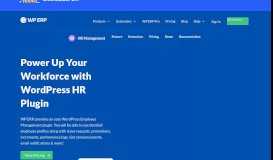 
							         Human Resource Management - HR Plugin for WordPress - WP ERP								  
							    